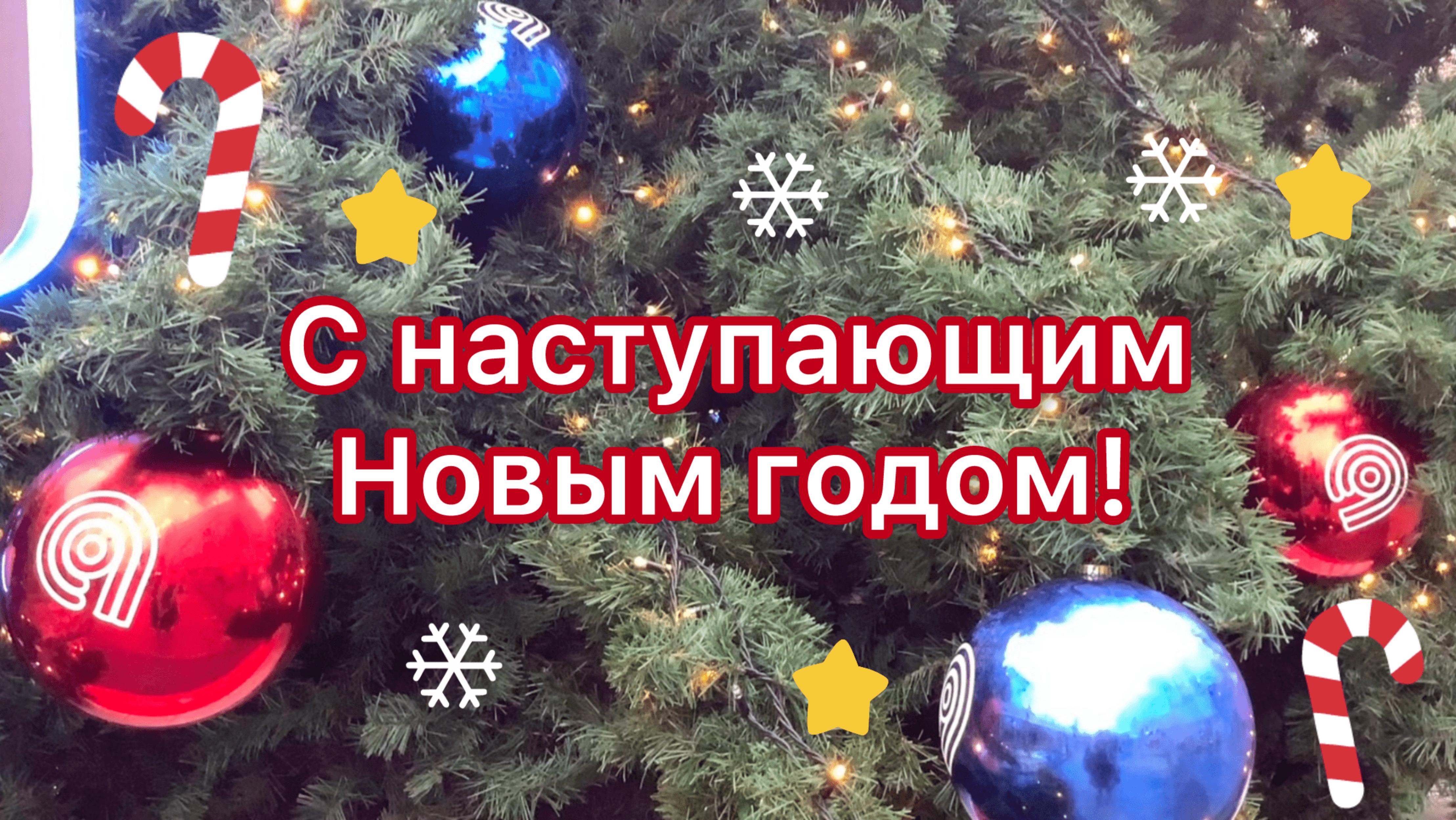 С наступающим Новым годом!