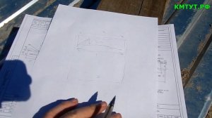 Монтаж односкатного автонавеса. Ошибки. Словили РОМБ ферм. 5 мая 2024