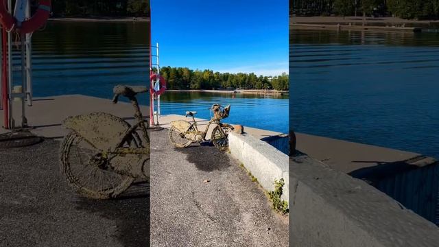 Hotels Bicycle at Neptune. A Find in the Sea. Finland