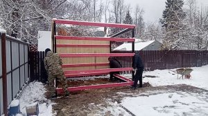 каркас для сарая хозблока. Сварга.рф