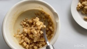 Оладьи с яблоками на йогурте🍏✨