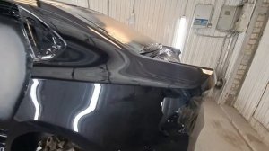 VW поло. Покраска кузова в мокрячок!