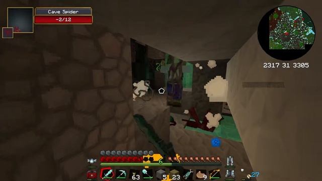 Minecraft Hexxit - Легенда о нубце 32 - Silent hill смотреть онлайн