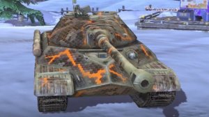 Танки блиц. ИС-5 разносит врага