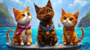 Три кота и море приключений