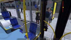 Поездка на новом автобусе МАЗ 203.047 proton bus simulator