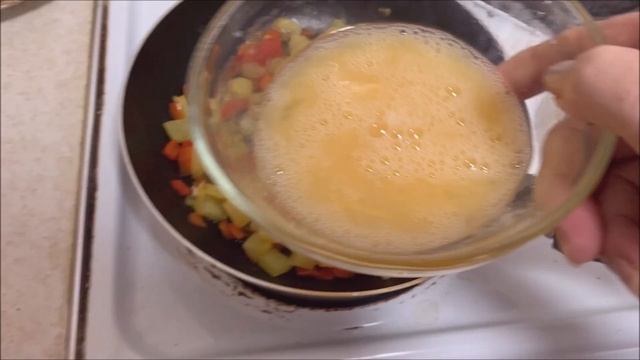 Вкусная запеканка из сладкого перца и кабачка!