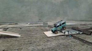 MN 111 land Rover 110 RTR test run