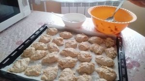 Бананово-тыквенное,уже готовое и очень вкусное...печенье!!!