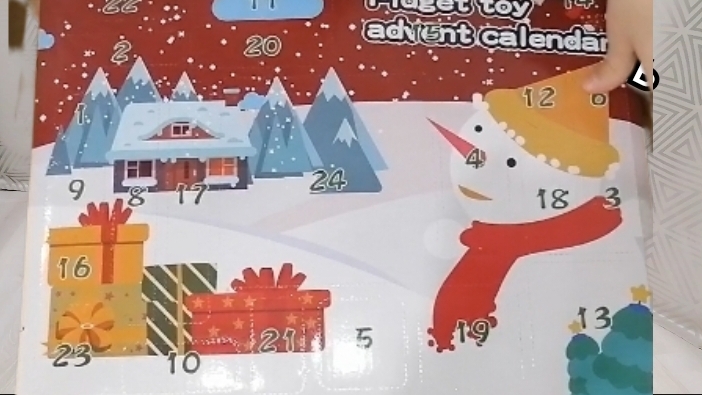 Адвент календарь с прикольными игрушками. новый год 2025. игрушки 🧸 антистресс. ОБЗОРЫШ. 🎁 смотреть онлайн