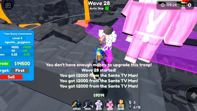 a qué oleada llegaremos en endless con Titan Bunny camera full auto skip смотреть онлайн