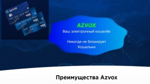 azvox кошелек. Как пользоваться кошельком azvox cash