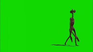 Siren Head green screen free to use
