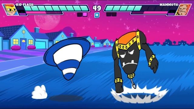 Teen Titans Go Jump Jousts 2 - Kid Flash (CN Games) смотреть онлайн