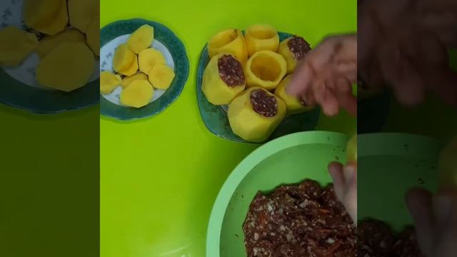 Фаршированные картофели