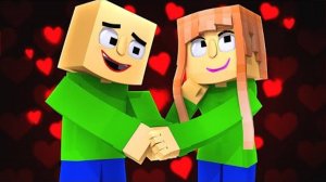 БАЛДИ ВЛЮБИЛСЯ! БАЛДИ В МАЙНКРАФТ [перезалив]