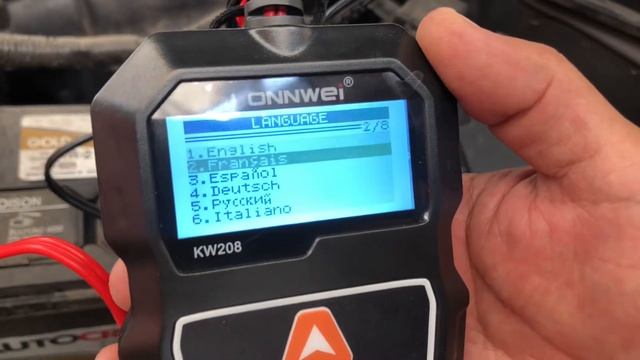 Probador analizador baterías konwnwei kw208 смотреть онлайн