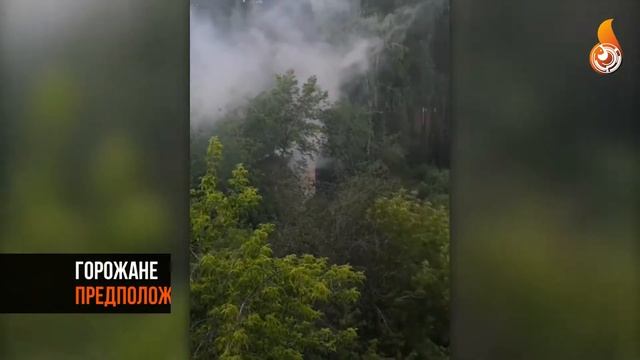 Пожар в заброшенном детском садике