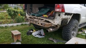 2 - Часть Hilux Surf 215 установка лифт-комплекта, ставим 33 колёса.