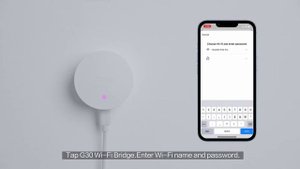 How to Pair the G30 Wifi Bridge with the Device
