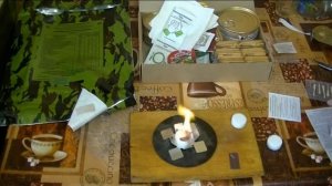 Сухой паёк ИРП-1 повседневный. Применение портативного разогревателя.