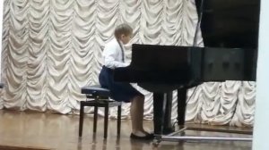 Ф. Бургмюллер Этюд op. 105 №3 "Колибри" Наместникова Вероника