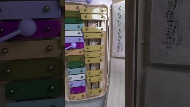 Играю на металлофоне(глокэншпиле) простую мелодию "Два весёлых гуся"

#металлофон #ксилофон #музыка