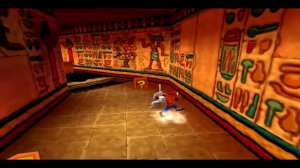 Crash Bandicoot 3: Warped 9 уровень "Могила". Прохождение