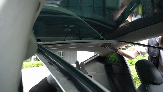 How to Install TPARTS SmartShade - Electric Retractable Roof Sunshade for Tesla Model Y