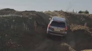 Toyota Land Cruiser Prado  блокировка заднего дифференциала