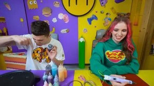 3D РУЧКА vs БЛИНЫ Челлендж !