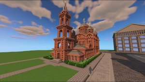 Русская церковь в майнкрафт (Российская Империя)
