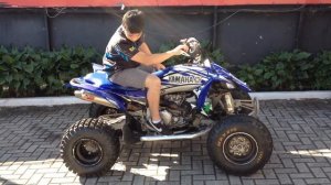 yamaha raptor 450 al corte