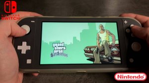 Grand Theft Auto: San Andreas – The Definitive Edition Nintendo Switch Lite Gameplay #2