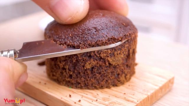 Sweet Miniature Chocolate Mint Cake Decorating | Amazing Tiny Cake Design For Occasion