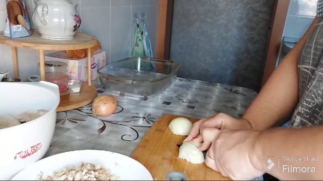 Фаршированные шампиньоны