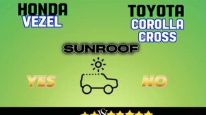 Honda vezel vs Toyota corolla cross ll vezel vs corolla cross ll Car compare ll hot comparison