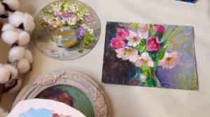 Показываю новые картины , живопись маслом , современный художник