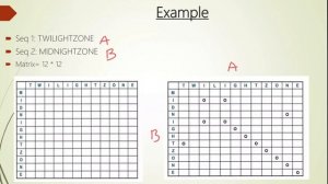 How to Analyse Dot Plot Matrix