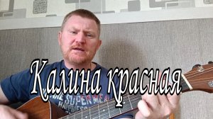 Калина красная. Песни под гитару.