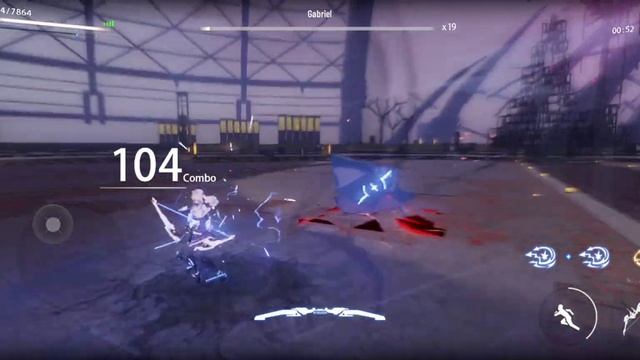 【Punishing: Gray Raven】Bianca Veritas VS Gabriel (No Damage) смотреть онлайн