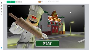 побег из пиццерии папа пиццы ужасный обби