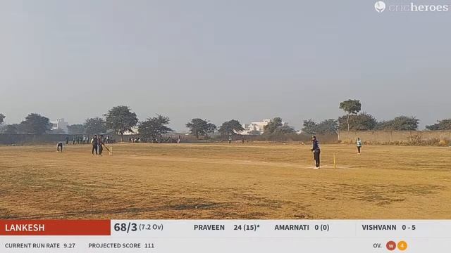 Live Cricket Match | LANKESH vs THE SCORPION | 06-Dec-22 07:10 AM 12 overs | MBPL SEASON-7 | CricHe