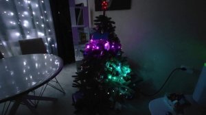 Адресная гирлянда на елку