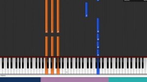 Joji - " Tick Tock " Piano Midi Synthesia EASY