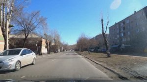 Амурская улица, микрорайон Черёмушки, Красноярск апрель 2024г.