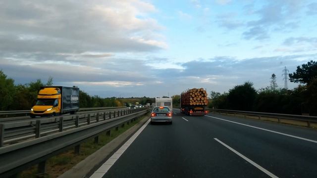 Прага - Леднице .Автомагистраль D1(Из цикла - Качество дорог Европы.Часть 6) смотреть онлайн