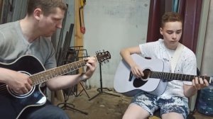 Жуки   Батарейка  Кавер, 2 гитары  Семен