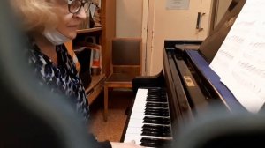 1. Приёмы проучивания. Мошковский Этюд соч.72, 14 для дистанционных занятий