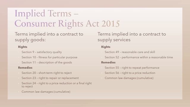 Contract Law Revision - Content Summary [AQA Law Paper 3] смотреть онлайн